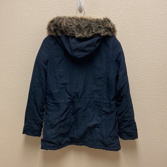 Holstark Collection Faux Fur Lined Hooded Jacket Small - Picture 6 of 6